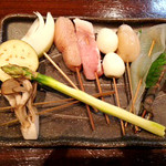 ひょっとこ - おまかせ10本。串は約50種類ご用意しております！