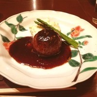 加藤牛肉店 銀座 - ハンバーグ！