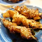 やきとん みつぼ - Aセットのうちの3本