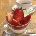 フルーツパーラー キムラ - 苺のレアチーズケーキ