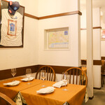 ピッツェリア タラッリ - ベビーカーでも入店可能な1階席