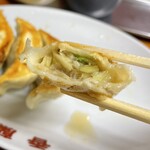 香蘭 - 焼餃子断面