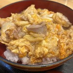 秋田比内地鶏 きすけ - 親子丼　アップ