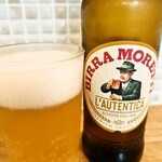 燻製と鉄板イタリアン コムギ - モレッティ(イタリアンビール)
