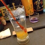 居酒屋　きゃぷてんじゃっく - 柚子チューハイです。