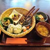 Monzensaryou Yayoiza - 生麩田楽花かご弁当