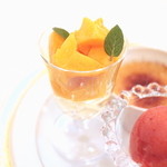 ダン ル シエル - マンゴーのシャンパンジュレ '14 2月上旬