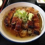 櫃まぶし（上）のお茶漬け