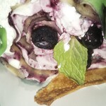cafe nekoji - ブルーベリークレープ