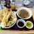 天丼・天ぷら本舗 さん天 - 料理写真:グランドスラム天丼大盛り　エビ鶏天追加　ミニそば