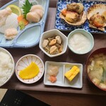 243953971 - ホタテ組み合わせ定食