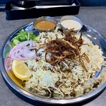 ジョニーのビリヤニ - マトンキーマビリヤニ