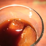 カフェスタイルコジロウ - 氷はアイスコーヒーを凍らせたもの。