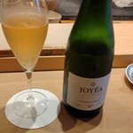 すしやのたい悟 - ノンアルコールスパークリングワイン（￥１８００）ハーフボトル