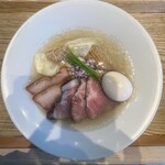 宍道湖しじみ中華蕎麦 琥珀 - 特製宍道湖しじみ中華蕎麦〈塩〉