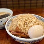 奈つやの中華そば - 奈つやのもちもち雲呑味玉つけそば