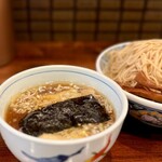 奈つやの中華そば - 奈つやのもちもち雲呑味玉つけそば