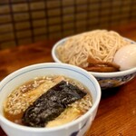 奈つやの中華そば - 奈つやのもちもち雲呑味玉つけそば