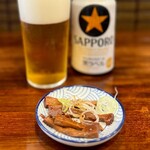 奈つやの中華そば - 黒ラベル缶メンマおつまみ付き