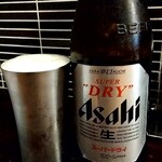 有頂天 EVOLUTION - 先着は「アサヒスーパードライ中瓶」❗ビールもお洒落なグラスも冷え❄冷え❄