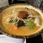 Kanazawa Miso Ramen Kamisen - 五目野菜味噌ラーメン ¥980（価格は訪問時）