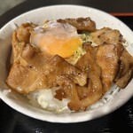 Kanazawa Miso Ramen Kamisen - ランチセットの炙り豚玉丼 ¥300（価格は訪問時）