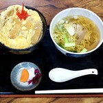 Toukyouan - かつ丼＋ミニ中華そば