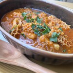 Tomato stew with tripe