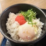 アイシティ21フードテラス - 中華そばセット(明太めし)