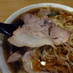 ラーメンあおきや - 脂身は美味しい