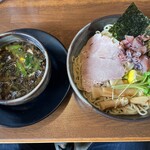 まんさくラーメン - 「ホタルイカつけ麺(1,100円)」