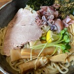 まんさくラーメン - 「ホタルイカつけ麺(1,100円)」