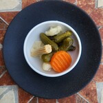 色々野菜のピクルス various vegetable pickles