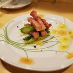 カジュアルフレンチBar 7FUKU - アスパラとベーコン