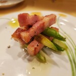 カジュアルフレンチBar 7FUKU - 温め直しなのに、ちゃんと盛り付け直し。