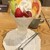 フタバフルーツパーラー - 料理写真:「フルーツバスケット ドリンクセット」(1738円)