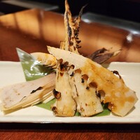 虎ノ門やまと - タケノコの炭火焼き