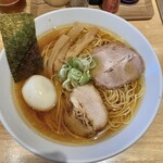 ふる川 - 「醤油らーめん(大盛り 180g)」@900＋「味玉」@150