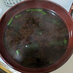 寿司　すみだ川 - 付属の赤だし