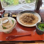 そば茶屋 青空みあん - 小天丼御膳