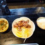 波平食堂 - からあげ定食