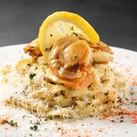 Scallop Lemon Cream Pasta (Tagliatelle)