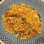 四川料理 巴蜀 - シェフのオリジナル料理でスペシャリテの海老の米炒め