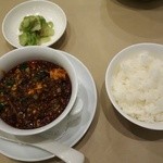 天廣堂 - 麻婆豆腐とご飯