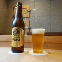 恵比寿 えんどう - 最初はビール♪