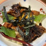 ご縁や いづも - うなぎ頭と卵黄ポテトサラダ