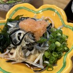 ご縁や いづも - 鰆白子ととらふぐ皮ゆびき