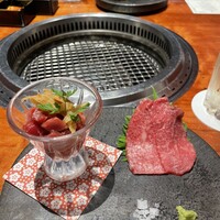 銀座 山科 - ユッケ、タン