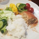 キッチン ブルー グローブ - 最後のワンプレート