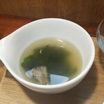 キッチン ブルー グローブ - 最後のスープ